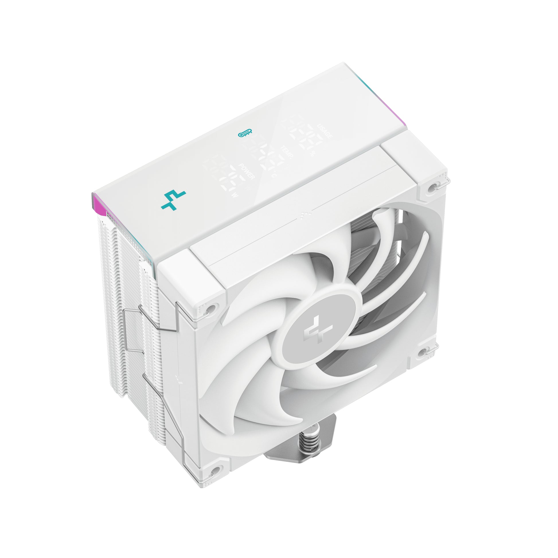 Φορητός ψύκτης επεξεργαστή DeepCool AK400 Digital PRO WH 12 εκ. Λευκός, 1 τεμ.