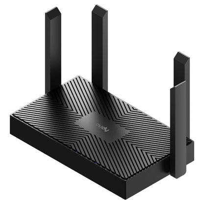 Ασύρματος δρομολογητής Cudy WR1500 με θύρα Gigabit Ethernet, Dual-band (2,4 GHz / 5 GHz), Μαύρος