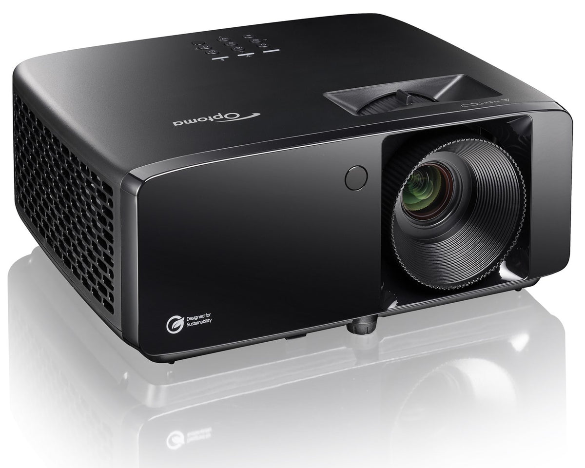 Optoma HZ41HDR Standard Throw Projector — 4400 ANSI Lumens, DLP 1080p, 3D, Black