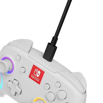 PDP Afterglow Wave Wireless Controller - White - Nintendo Switch