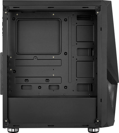 Aerocool PGS Zauron FRGB-G-BK-V1 Black PC Case