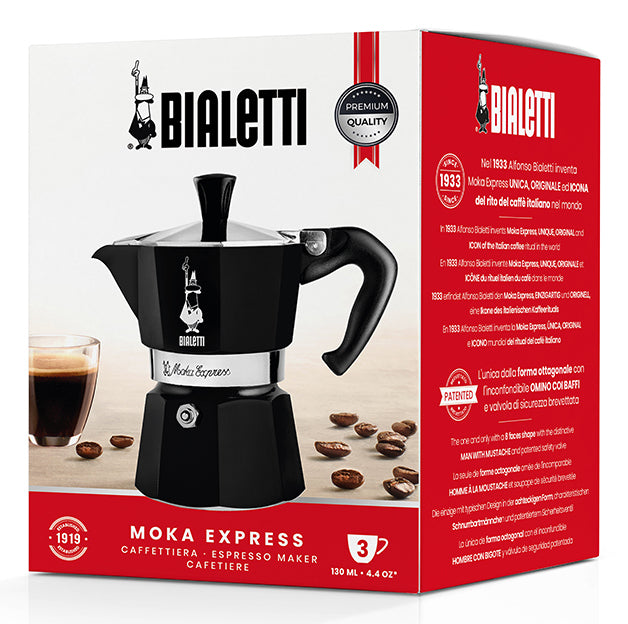 Καφετιέρα Μόκα Bialetti Moka Express Μαύρη