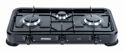 Promis KG300C 3-burner gas cooker, black