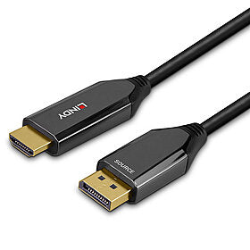 LINDY DisplayPort to HDMI 8K60 Active Adapter Cable 3m