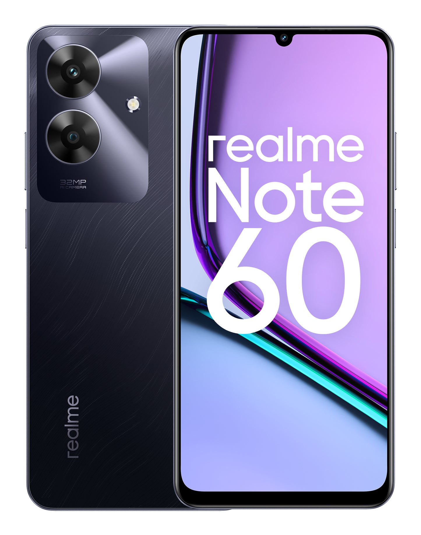 Realme Note 60 4G Dual Sim 4GB RAM 128GB - Marble Black