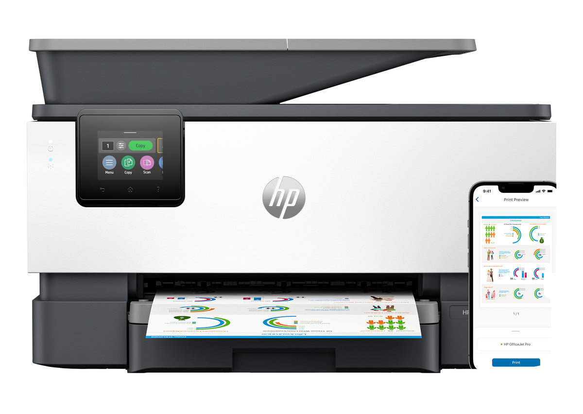 HP OfficeJet Pro 9120e All-in-One Printer Thermal inkjet A4 4800 x 1200 DPI 22 ppm Wi‑Fi
