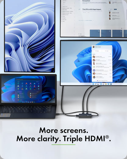 ICY BOX IB-AD1030-C USB Type-C to 3x HDMI