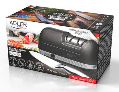 Ηλεκτρικός Τροχιστής Μαχαιριών Adler CR 4508 Μαύρος