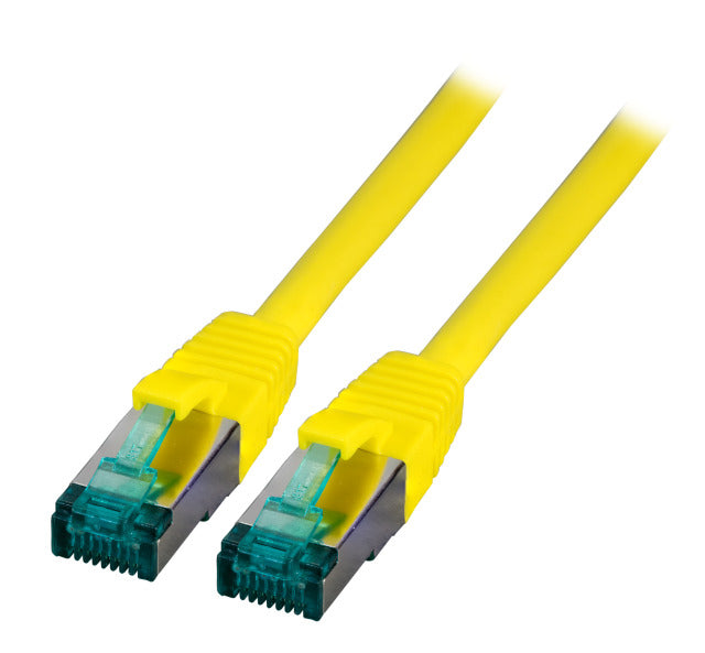 EFB RJ45 Patch Cable S/FTP Cat.6A LSZH 25.00 m Yellow