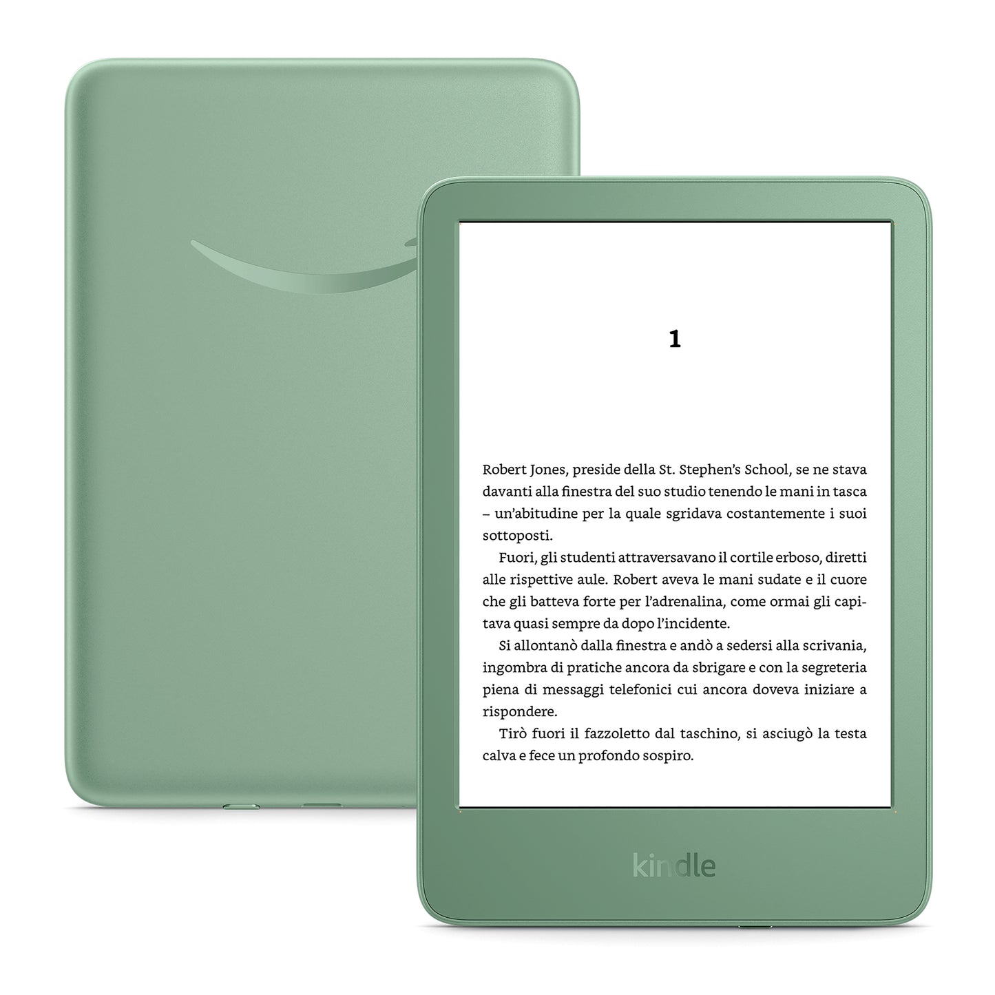 Kindle 16GB 2024 Matcha Green with special offers