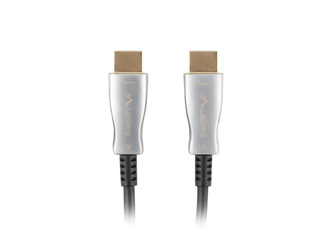 Οπτικό καλώδιο Lanberg CA-HDMI-20FB-0400-BK HDMI αρσενικό σε αρσενικό 40 μέτρα v2.0 4K ενεργό οπτικό καλώδιο