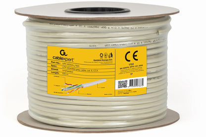 Καλώδιο δικτύου Gembird CAT6 UTP 100 μέτρα γκρι U/UTP (UTP)
