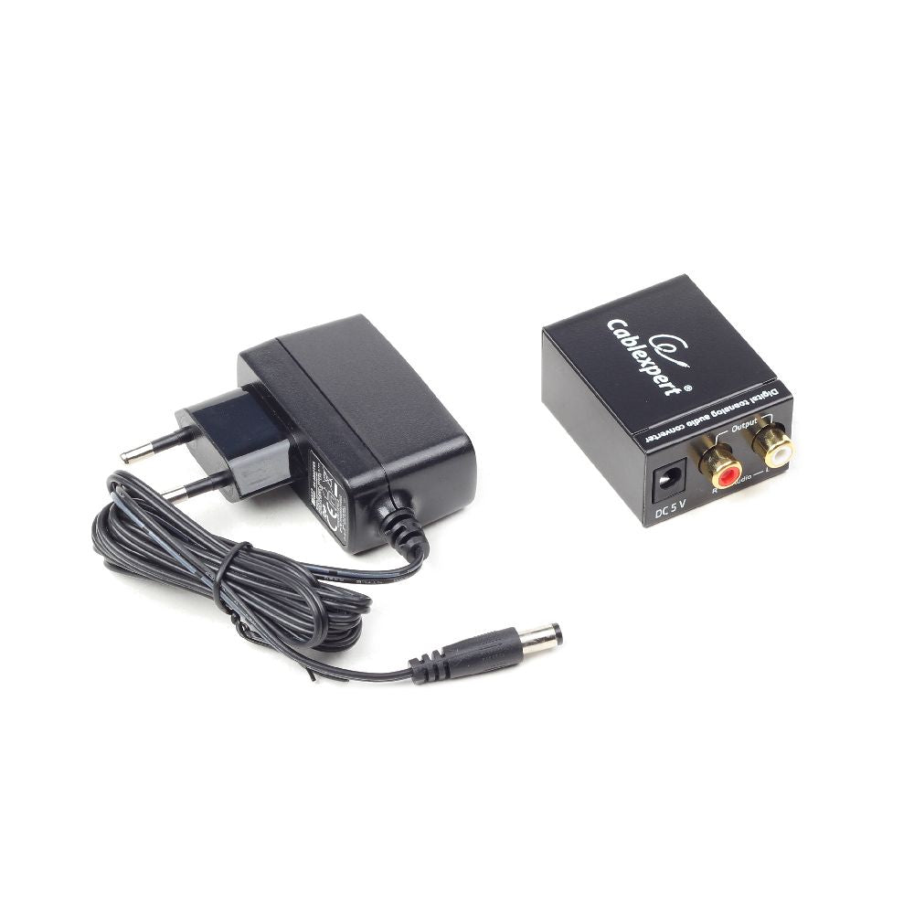 Gembird DSC-OPT-RCA-001 Audio Converter Black