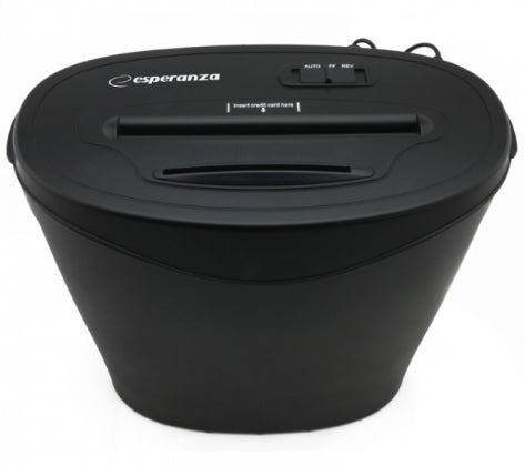 Esperanza EN103 Paper Shredder 22 cm Black