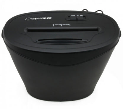 Esperanza EN103 Paper Shredder 22 cm Black