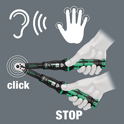 WERA Click-Torque C1 torque wrench 10 - 50 Nm