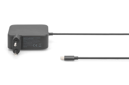 DIGITUS Notebook Ladegerät USB-C, 100W GaN schwarz