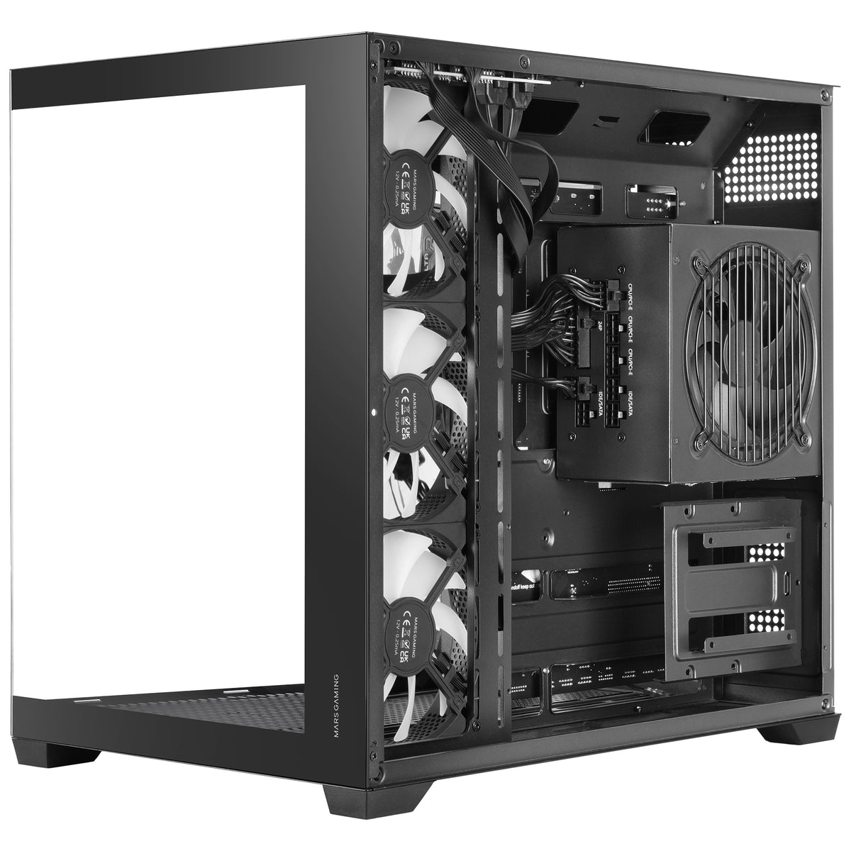 Mars Gaming MCV5 computer case Midi Tower Black