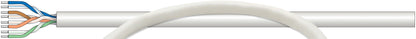 Intellinet Network Bulk Cat5e Cable, 24 AWG, Solid Wire, 305m, Grey, Copper, U/UTP, Box