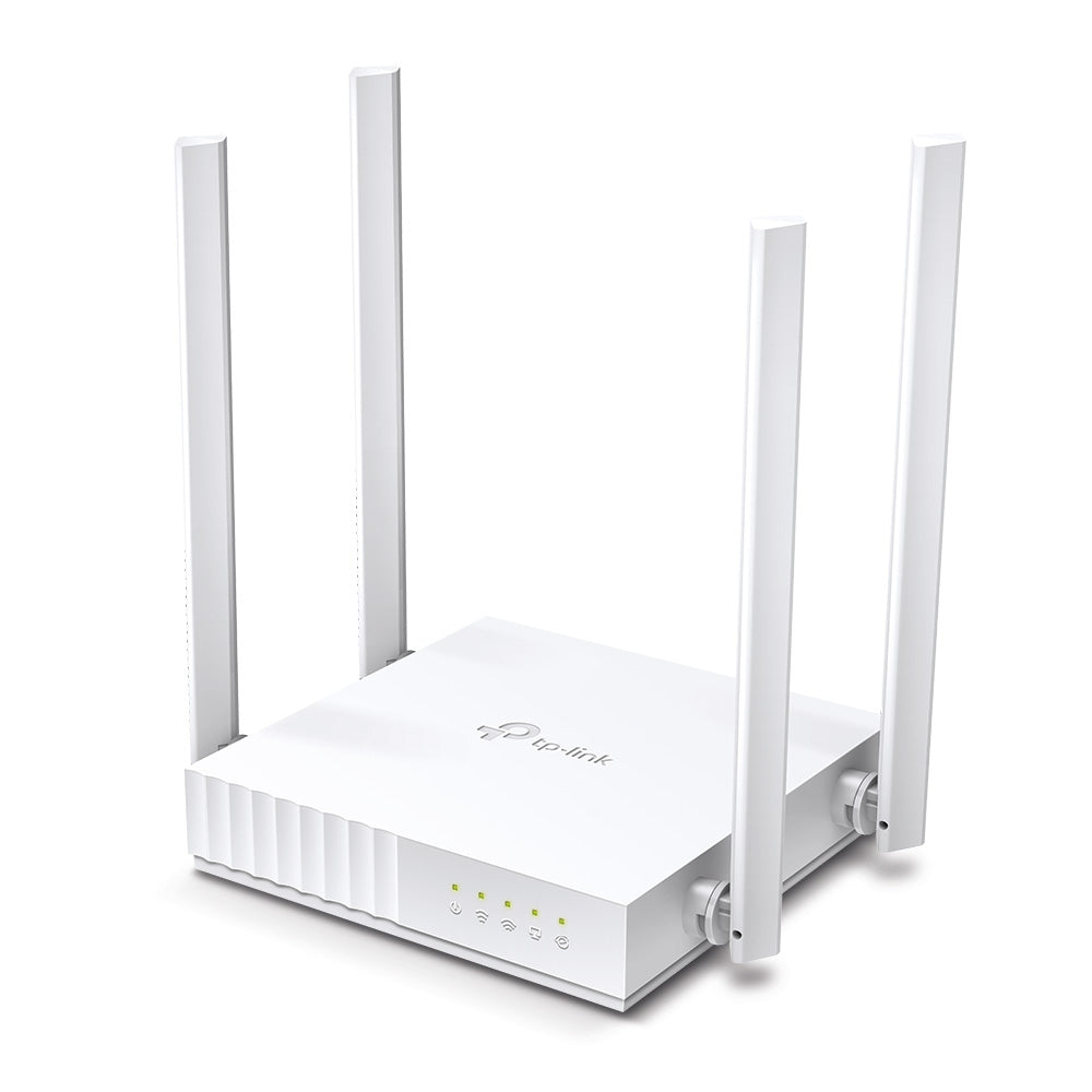 Ασύρματος Δρομολογητής TP-LINK ARCHER C24 Dual-band Ταχείας Ethernet (2,4 GHz / 5 GHz) Λευκός