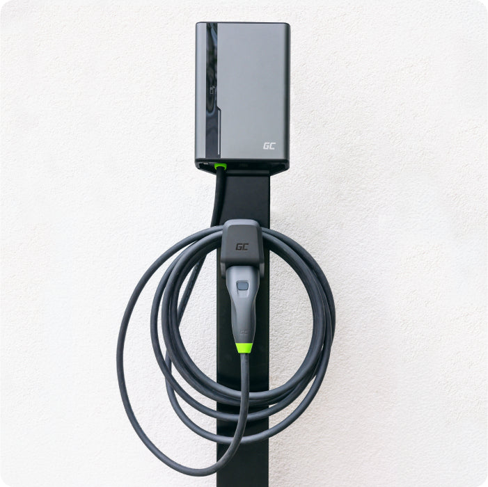 Wallbox Green Cell HabuDen 22kW 32A - 7,5m cable with NFC