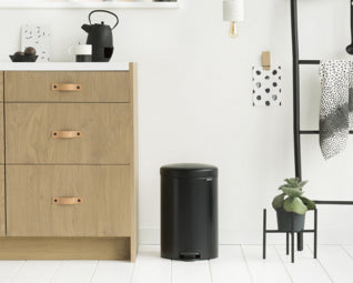 Brabantia Pedal Bin NewIcon 20.0 L Black Matt