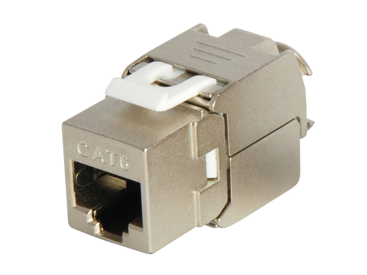 Equip Keystone Jack geschirmt Cat6  LSA         wzf.8Stk sil