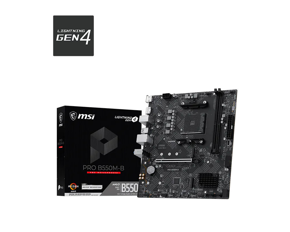 MSI B550M-B (B550, AM4, mATX, AMD)