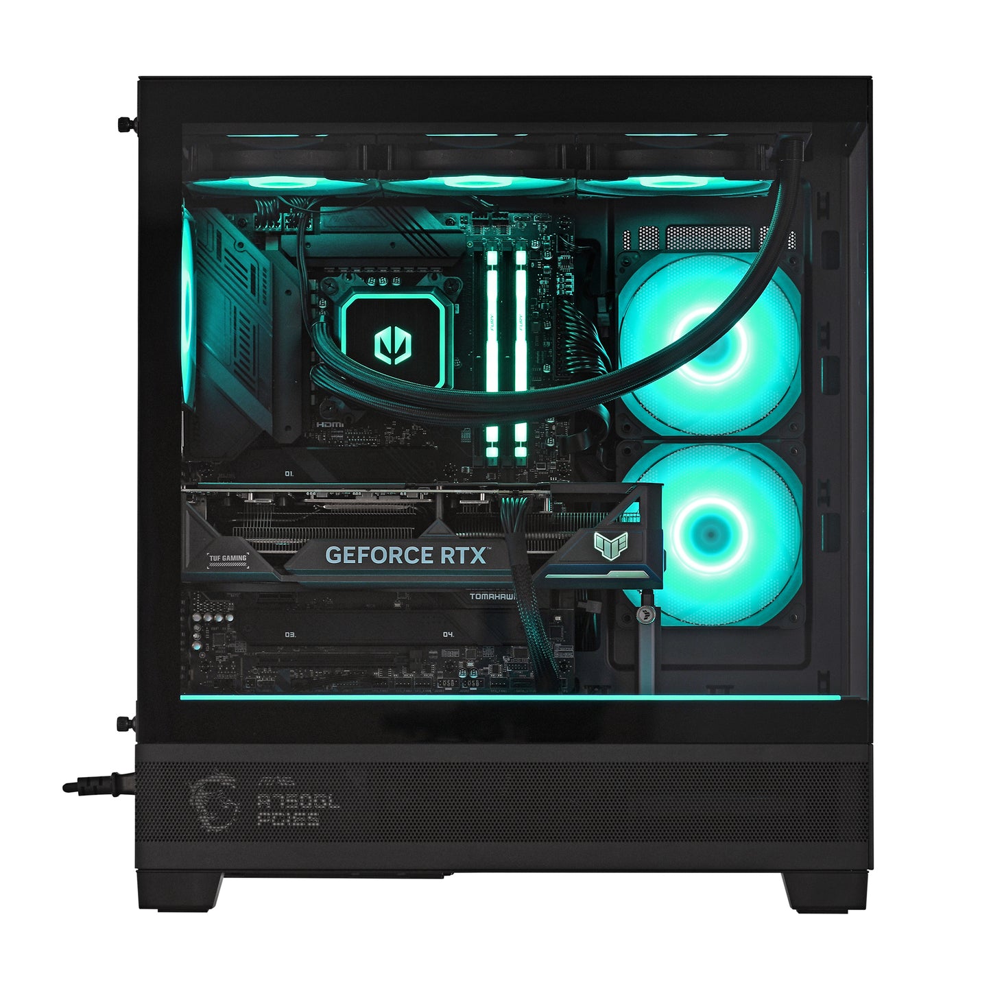 Actina 5901443416364 PC AMD Ryzen™ 7 9800X3D 32 GB DDR5-SDRAM 1 TB SSD NVIDIA GeForce RTX 5070 Midi Tower Black