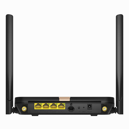 Cudy LT500D ασύρματος δρομολογητής Fast Ethernet Dual-band (2,4 GHz / 5 GHz) 4G μαύρος