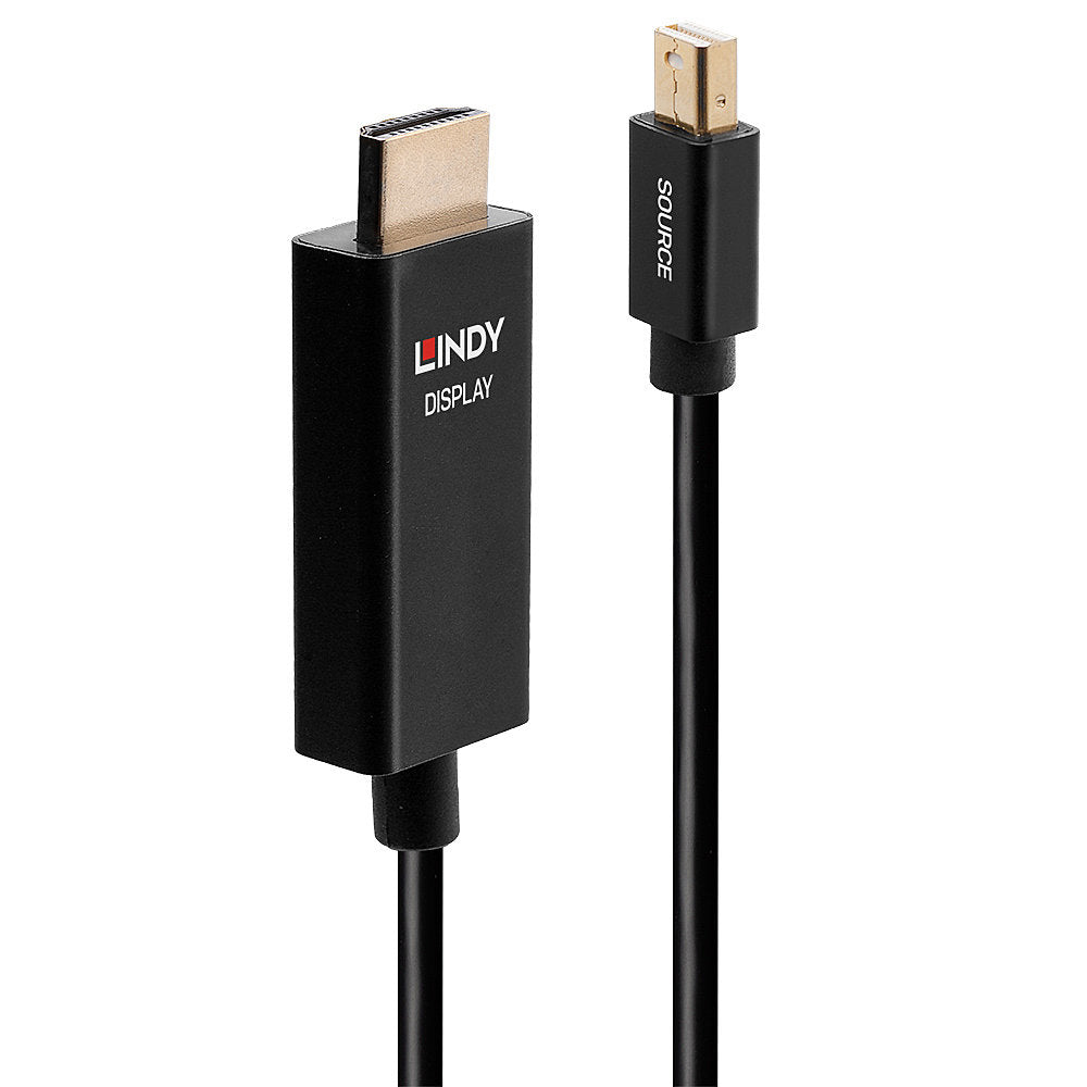 LINDY Mini DisplayPort to HDMI Adapter Cable with HDR 1m