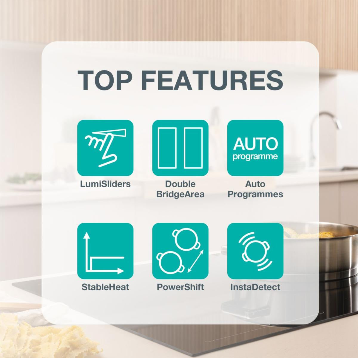 GORENJE GI6443BSCWF induction hob