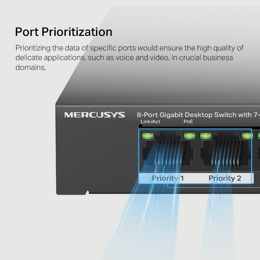 Switch Mercusys MS108GP