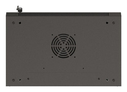 Lanberg WF03-5306-10B Rack Cabinet 6U Wall Mounted Rack Black