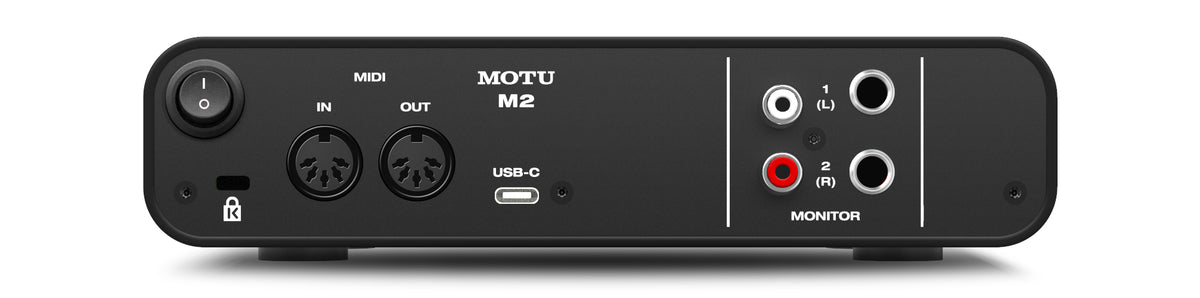 MOTU M2 – Audio interface