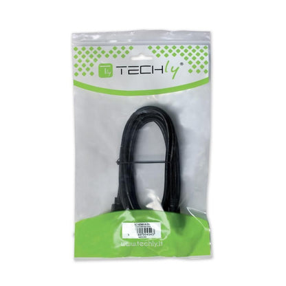 Techly DisplayPort 1.2 auf HDMI Kabel schwarz 2m