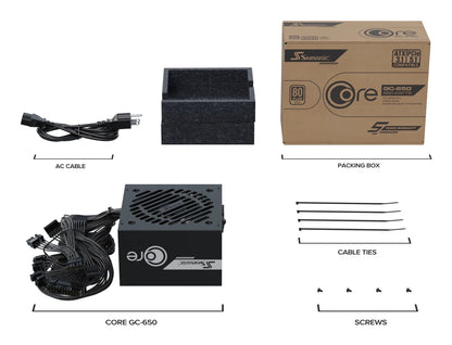 Seasonic CORE GC-650 ATX 3.1