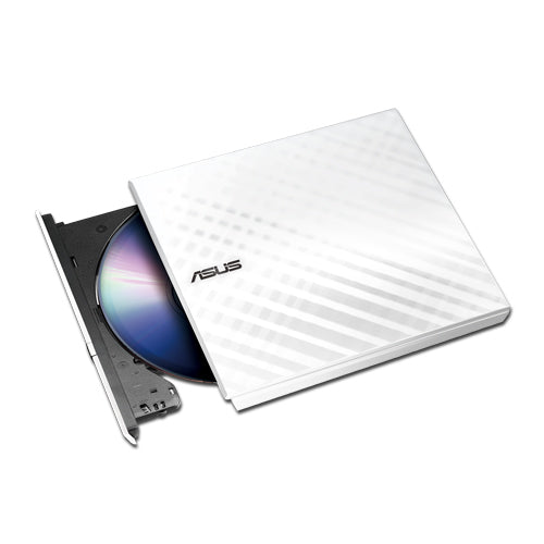 ASUS SDRW-08D2S-U EXT Slim USB Lite White Retail Wave- extern retail