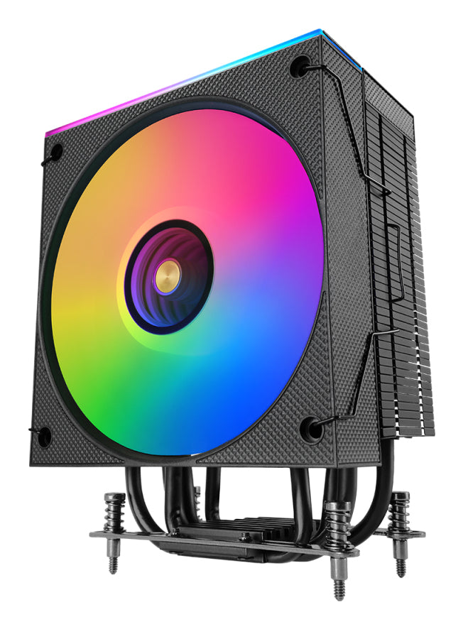 Ψύκτρα Επεξεργαστή Mars Gaming MCPU-LCD με Αερόψυξη 12 εκ. Μαύρη 1 τεμ.