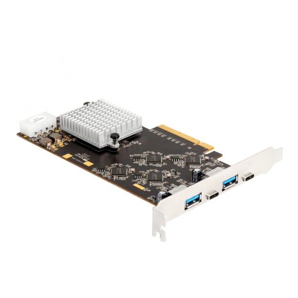 DeLOCK PCI Express x8 - 2x USB 3.2 Gen 2x2 Τύπος C + 2x USB 3.2 Gen 1 Τύπος A