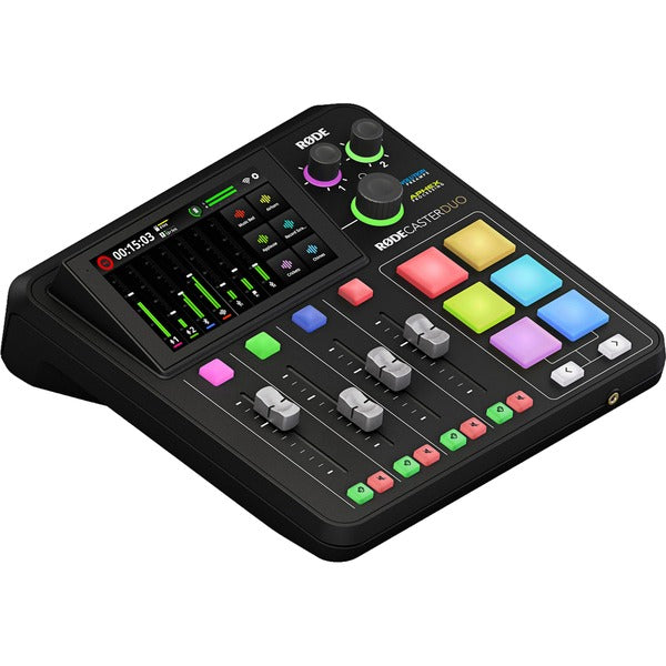 Rode Microphones RØDECaster Duo (schwarz, WLAN, Bluetooth, USB-C)