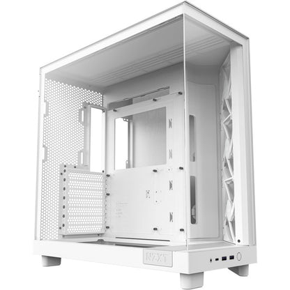 NZXT H6 Flow RGB (Λευκό, Tempered Glass)