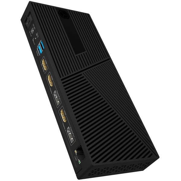 Icy Box IB-DK2246AC - Σταθμός Σύνδεσης USB-C με HDMI και DisplayPort