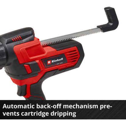 Einhell Power X-Change Akku-Kartuschenpistole TE-SG 18/10 Li - Solo, 18Volt (rot/schwarz, ohne Akku und Ladegerät)