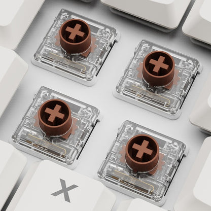 Sharkoon PureWriter W65 (weiß, DE-Layout, Kailh Choc V2 Low Profile Red)