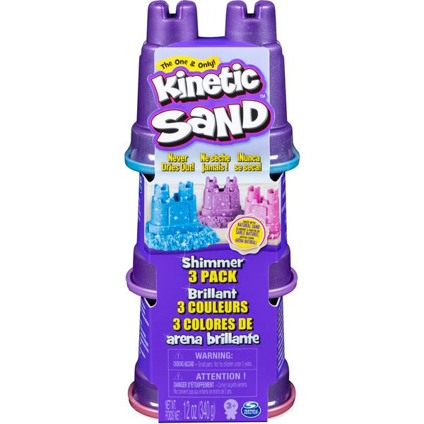 Spinmaster Kinetic Sand - Σαπούνι Σκονισμένο 3τμχ (340γρ)