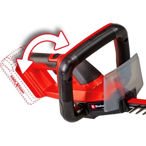 Einhell Power X-Change Akku-Heckenschere GC-CH 18/50 Li-Solo, 18Volt (rot/schwarz, ohne Akku und Ladegerät)