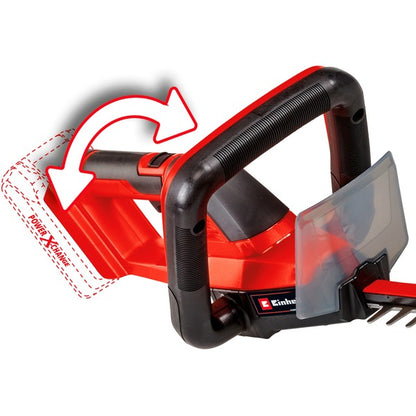Einhell Power X-Change Akku-Heckenschere GC-CH 18/50 Li-Solo, 18Volt (rot/schwarz, ohne Akku und Ladegerät)