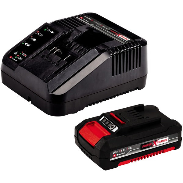 Einhell Power X-Change Akku-Bohrschrauber TE-CD 18/45 3X-Li +22, 18Volt (rot/schwarz, Li-Ion-Akku 2,0Ah, 22-teiliges Zubehör)