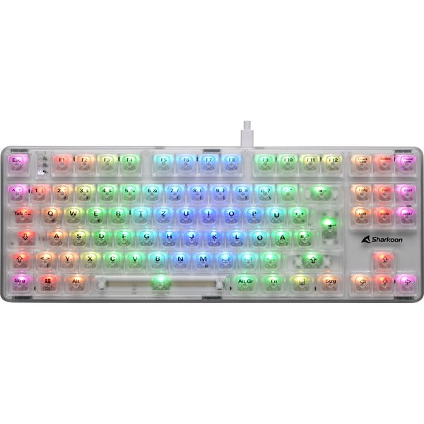 Sharkoon Crystal Shark (weiß, DE-Layout, KTT)